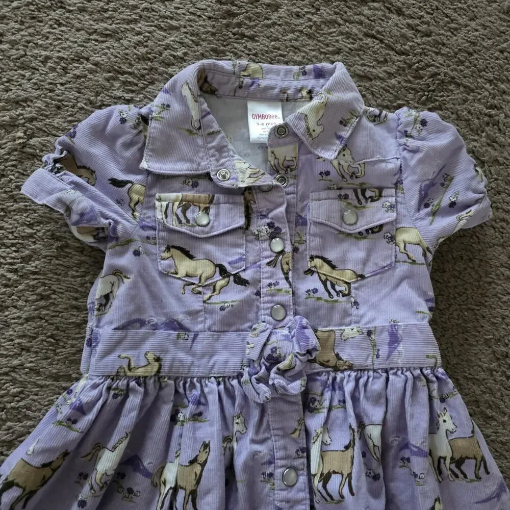 Gymboree corduroy horse